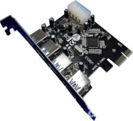 4 Port USB 3.0 HUB to PCI-e PCI Express Card